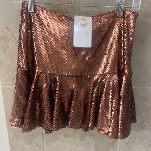 Tanya Sequin skirt - size 2/4 (small)